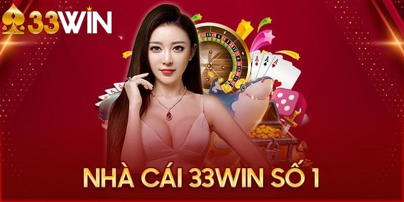 Giao diện trang chủ 33Win sang trọng, thân thiện, sẵn sàng chào đón anem